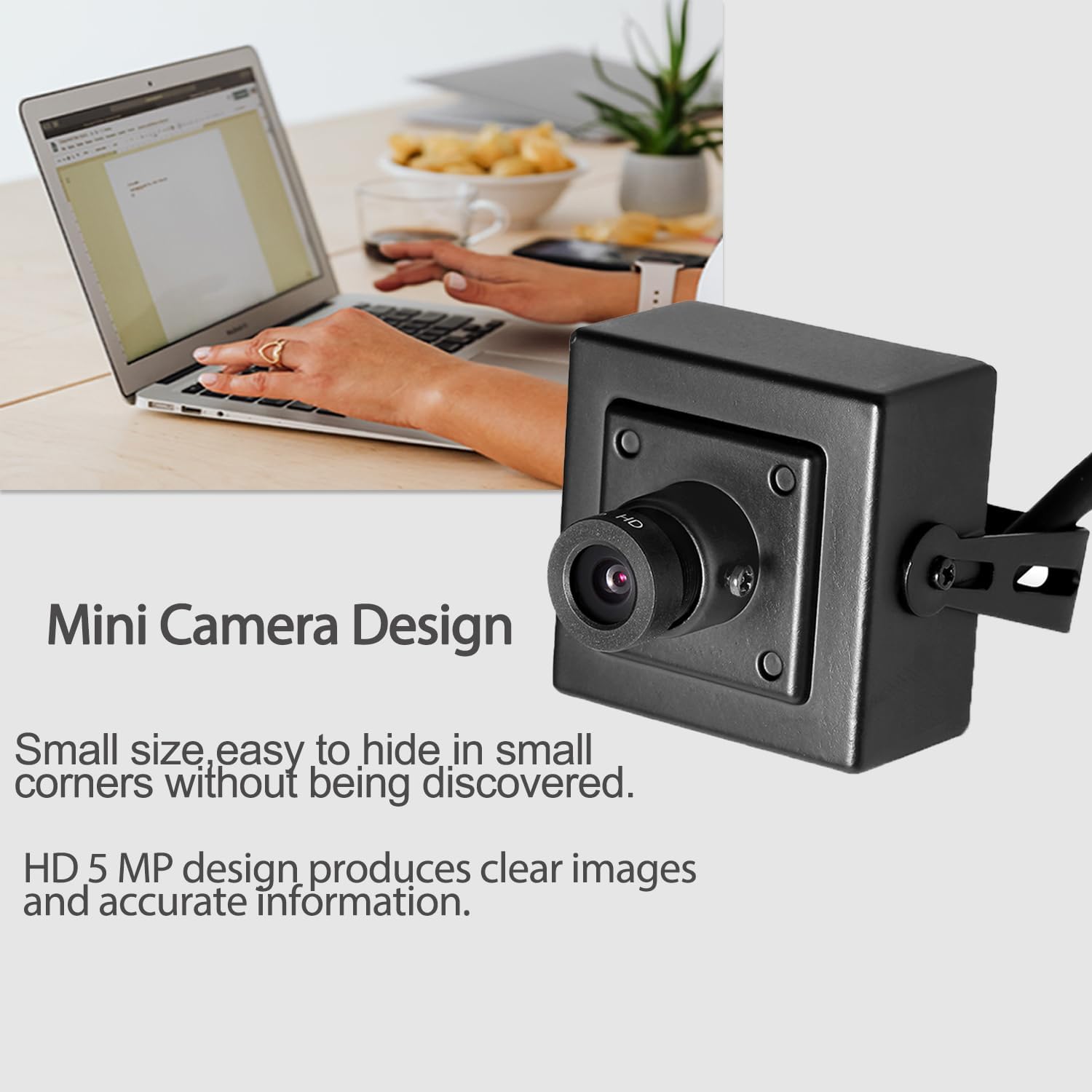 Revodata 5MP POE Telecamera IP Sicurezza Interni con Microfono - immagine 8