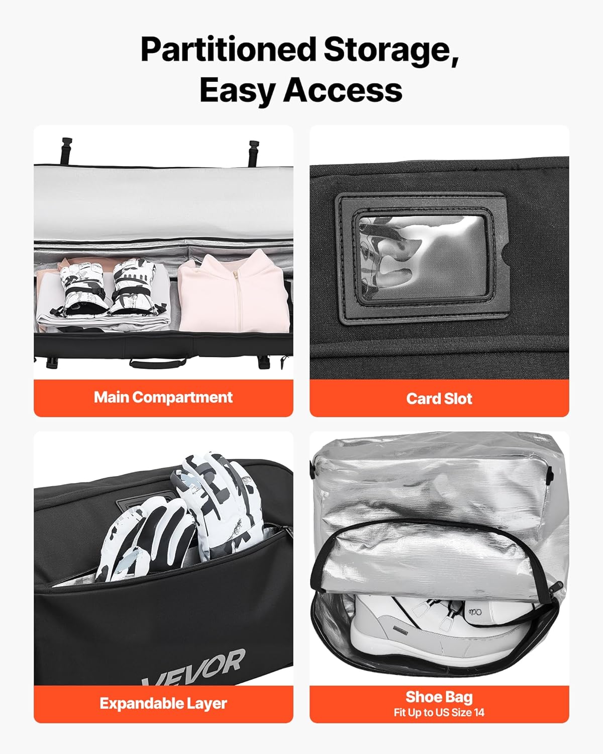 VEVOR Borsa da Snowboard - immagine 7