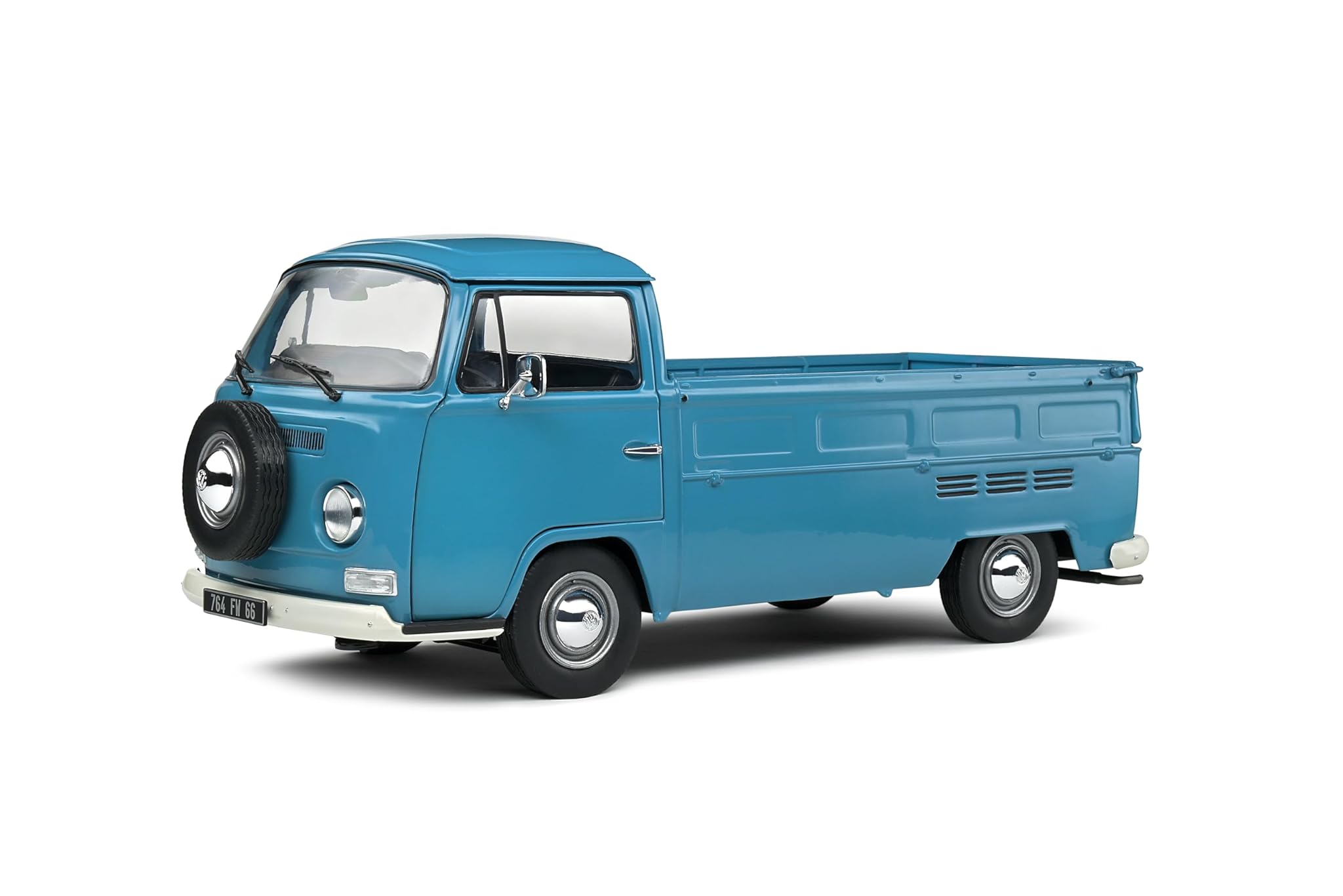 Solido 1:18 Volkswagen T2 Pick Up Blue Petrol 1968