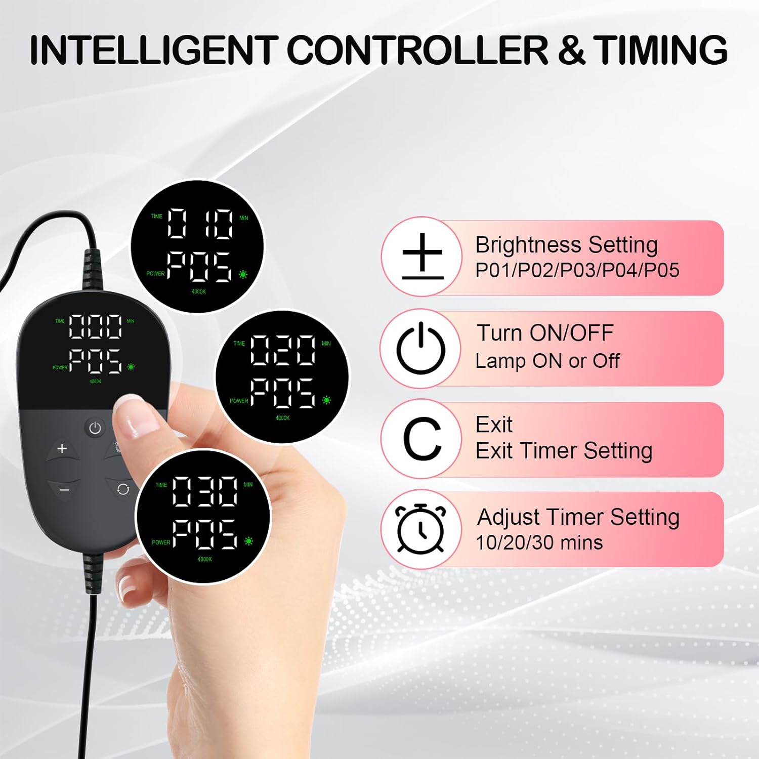 Lampada a Luce Rossa e Infrarossi 660, 850, 940 - immagine 3