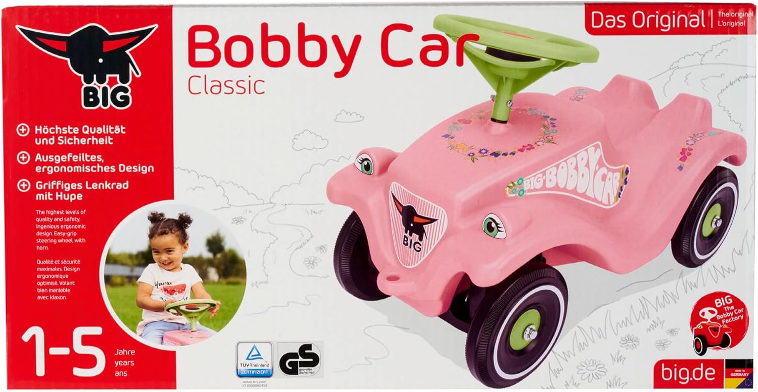 Big Bobby-Car-Classic Flower, Rosa - immagine 7