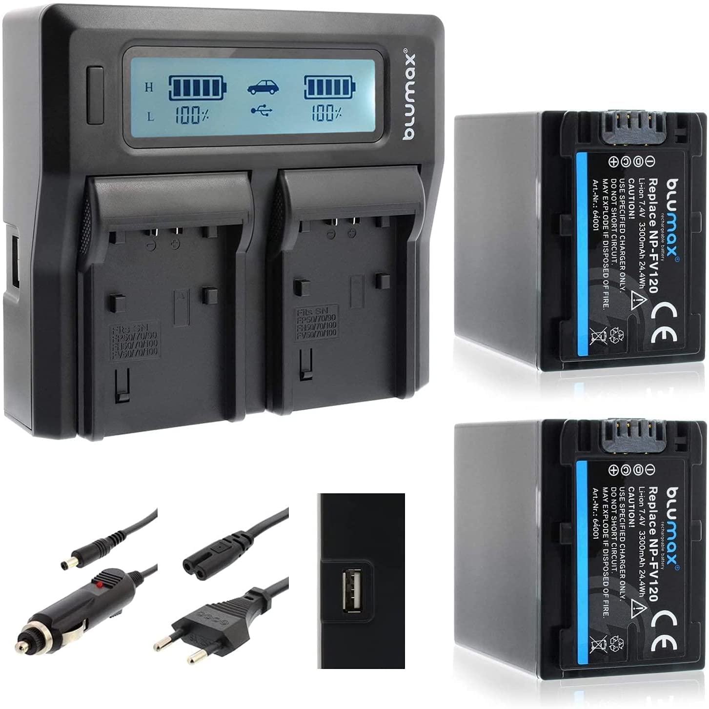 Blumax 64001+65080+65079 - Set di Accessori