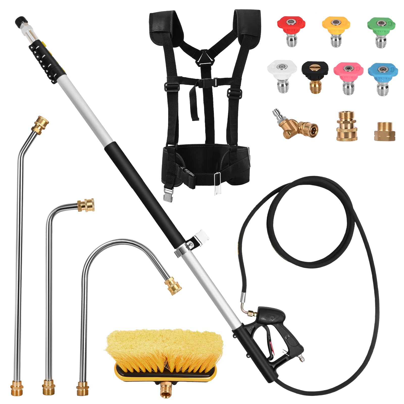 Asta telescopica per idropulitrice 7,3 m