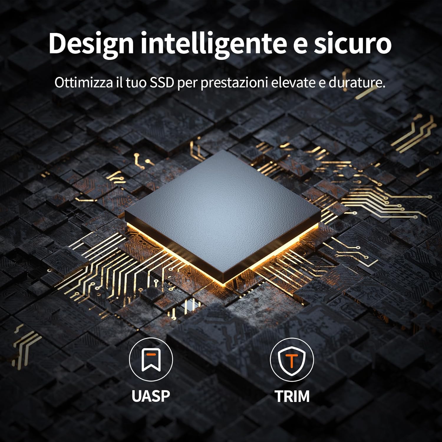 Alxum Adattatore USB 3.0 a M.2/SATA 4 Bay Doppia PCIE NVMe - immagine 6