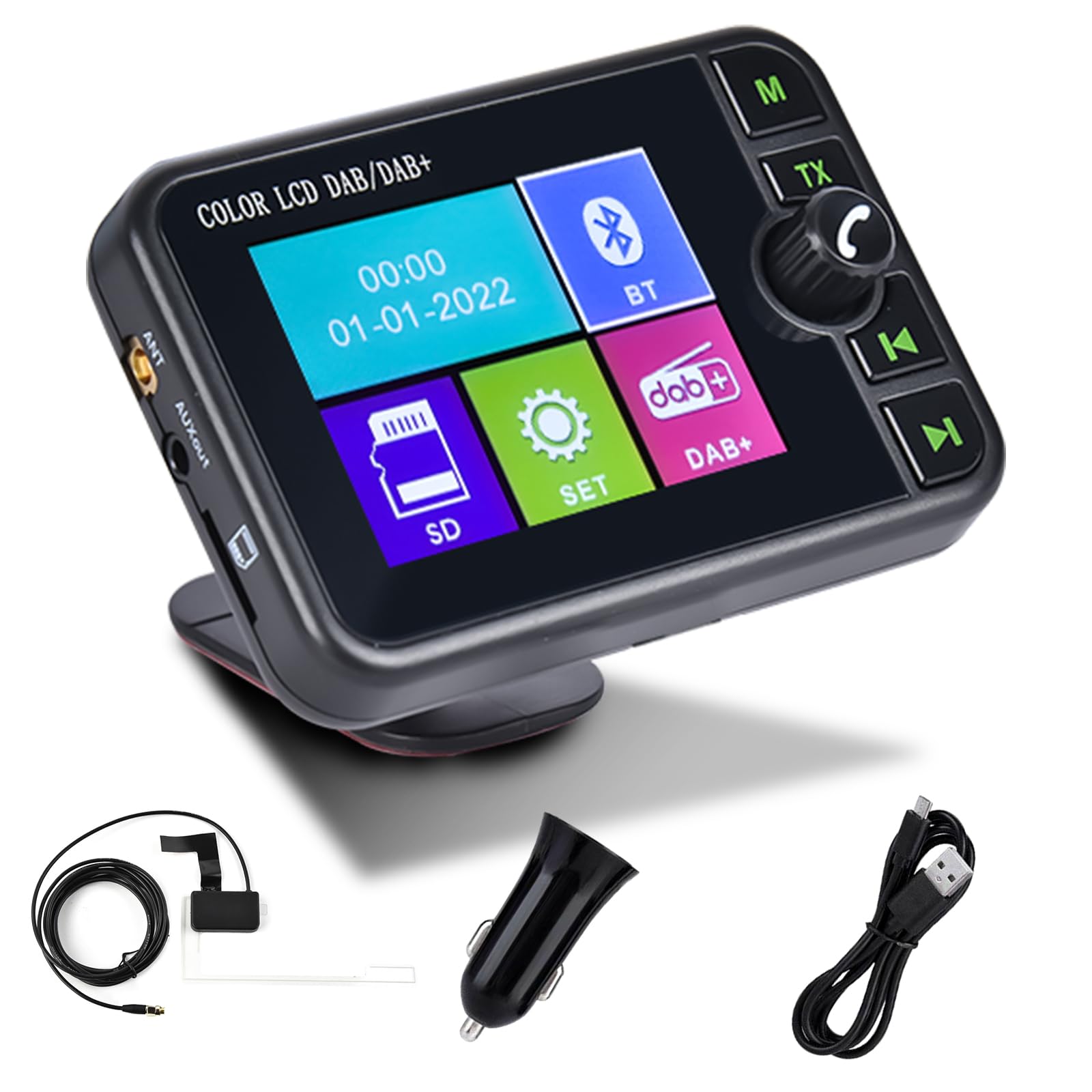 Hikity DAB/DAB+ Adattatore USB 2.0 per Autoradio Android