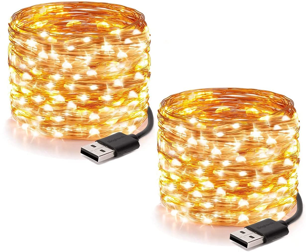 Tzftz Stringa Luci LED USB 10M (2 Pezzi)