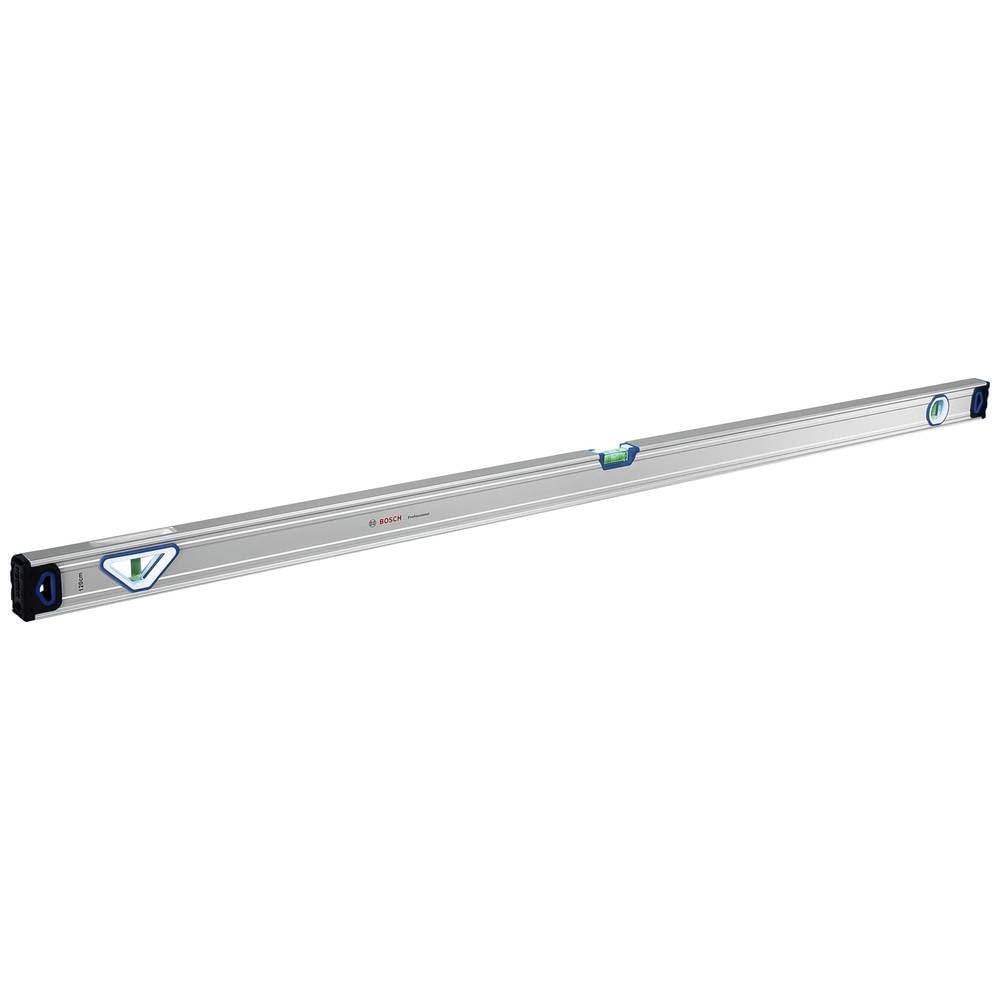 Bosch Professional 1600A01V3Z Livella a Bolla da 120 cm (Corpo in Alluminio, Calotte robuste), Blu