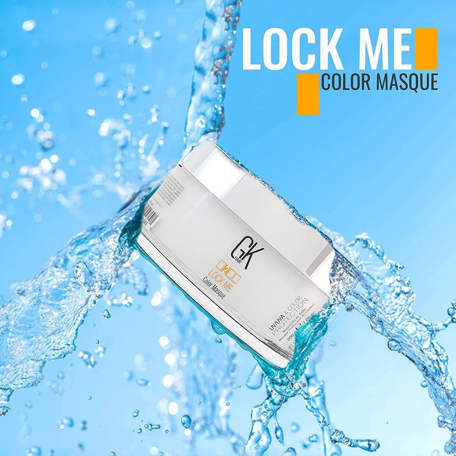 Global Keratin Gk Hair Lock Me Color Masque 200g - immagine 4