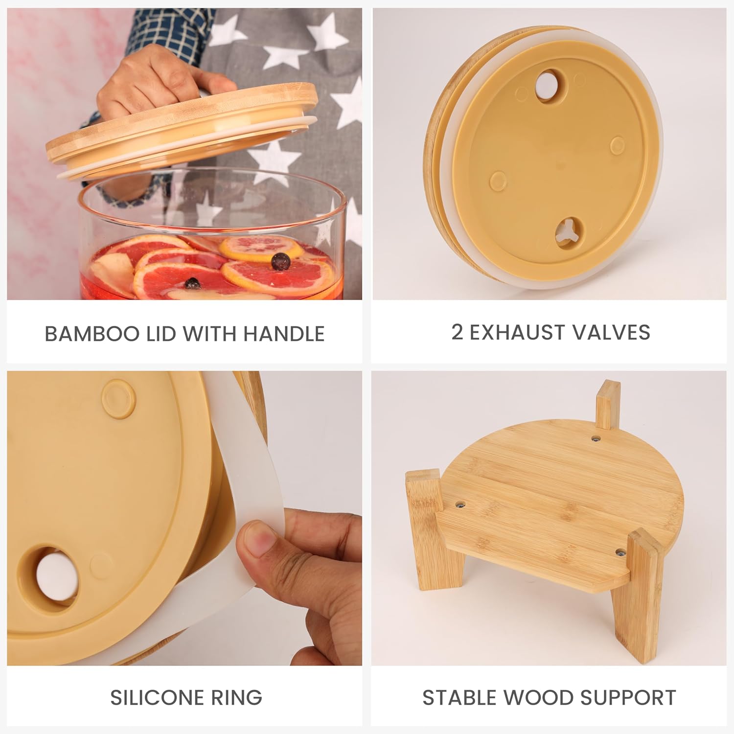 Belle Vous Dispenser Acqua 5L con Rubinetto - immagine 3