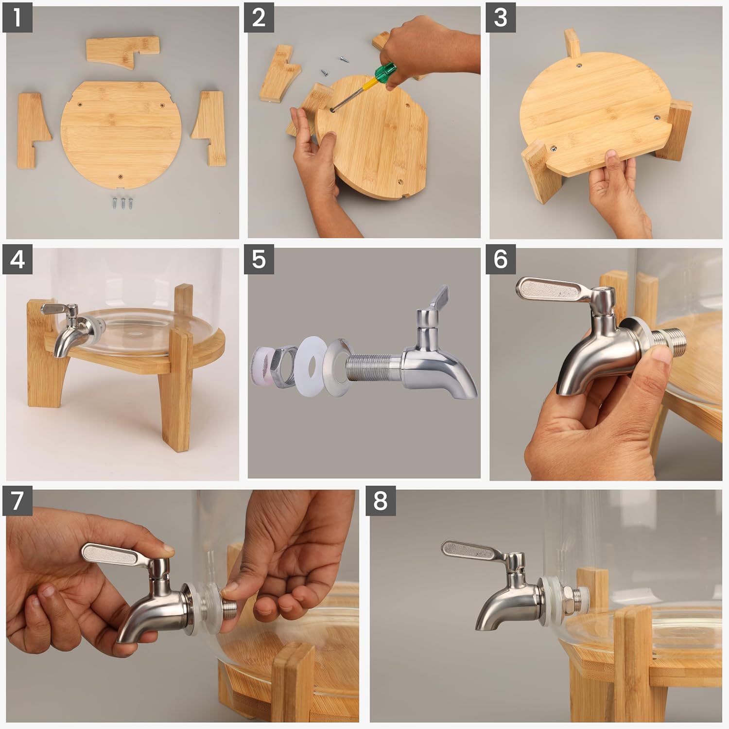 Belle Vous Dispenser Acqua 5L con Rubinetto - immagine 4