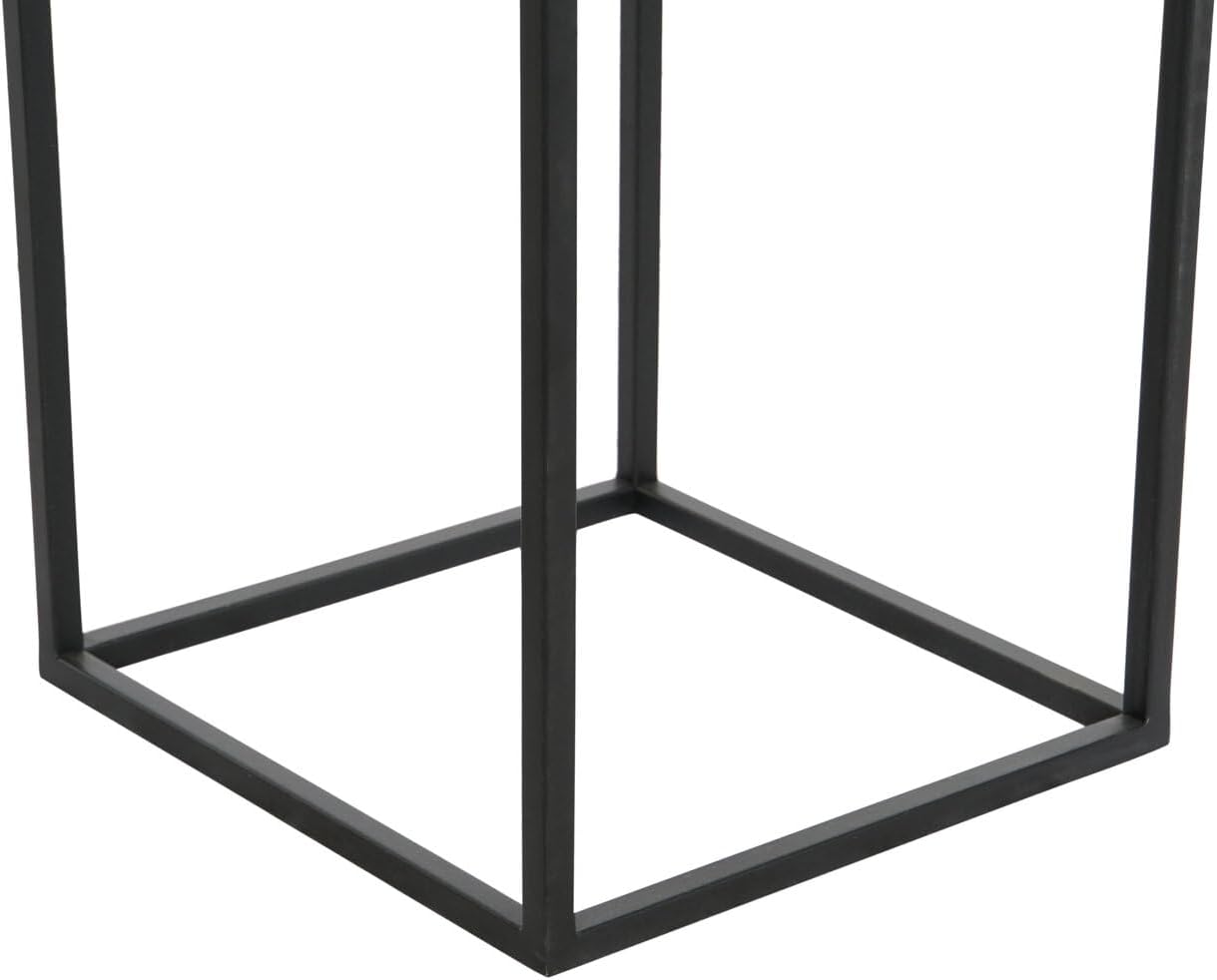MACETERO SET 2 METAL 33X33X67 NEGRO - immagine 4