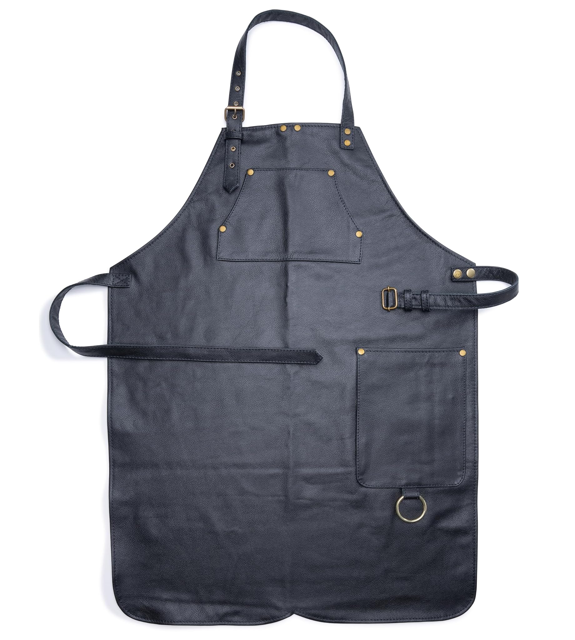 Angus Stoke Howard - Grembiule in Pelle Pieno Fiore