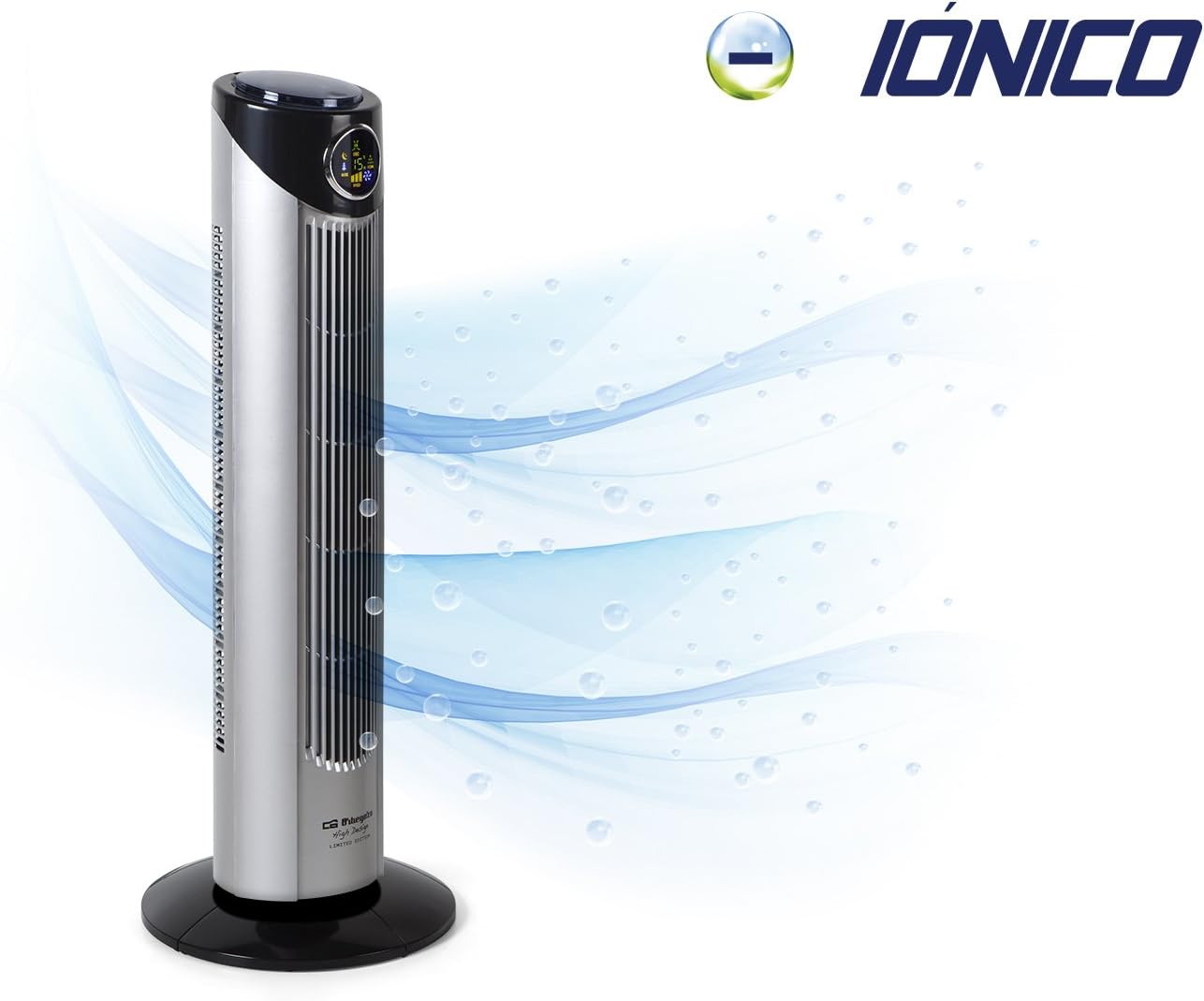 Orbegozo TWM 1009 - Ventilatore a Torre Ionico 60W, Nero - immagine 4