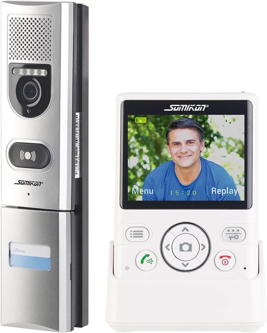 Somikon Citofono Wireless con Telecamera e Video - immagine 1