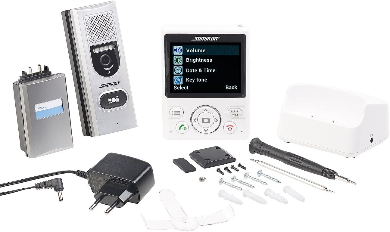 Somikon Citofono Wireless con Telecamera e Video - immagine 3
