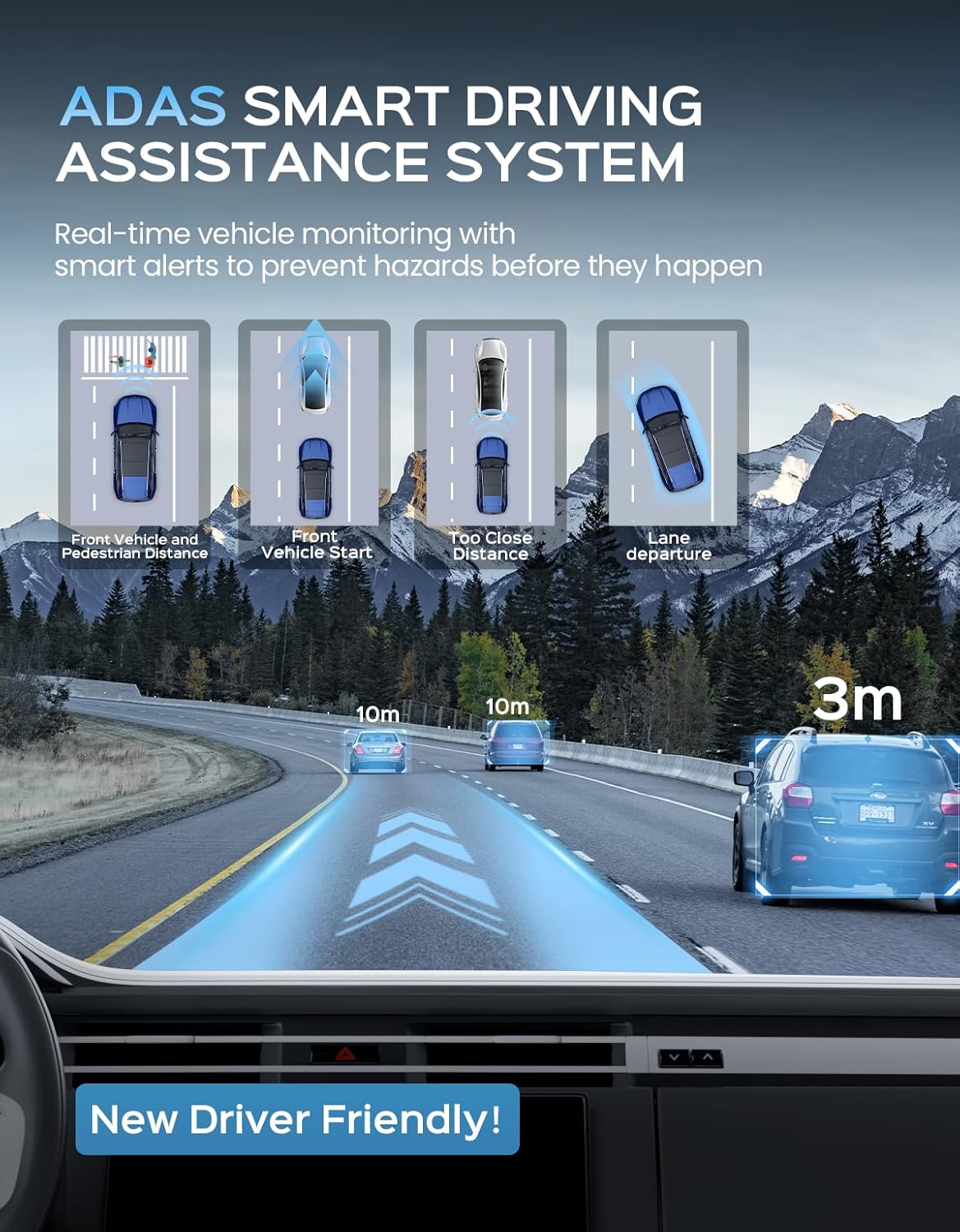 TECXERLLON Dash Cam RXZ-X6 - immagine 3