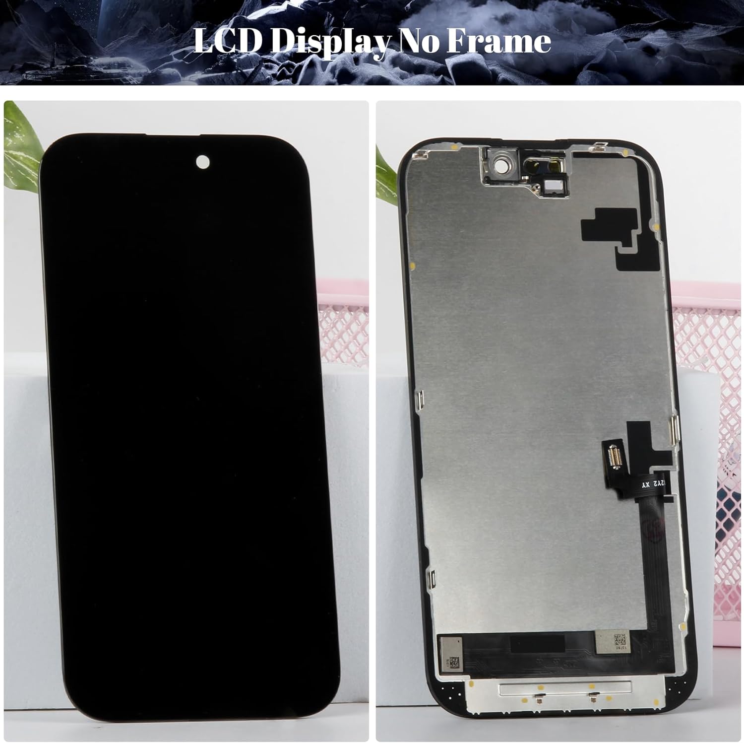 Incell - Display LCD per iPhone 16 A3287 (Nero) - immagine 3