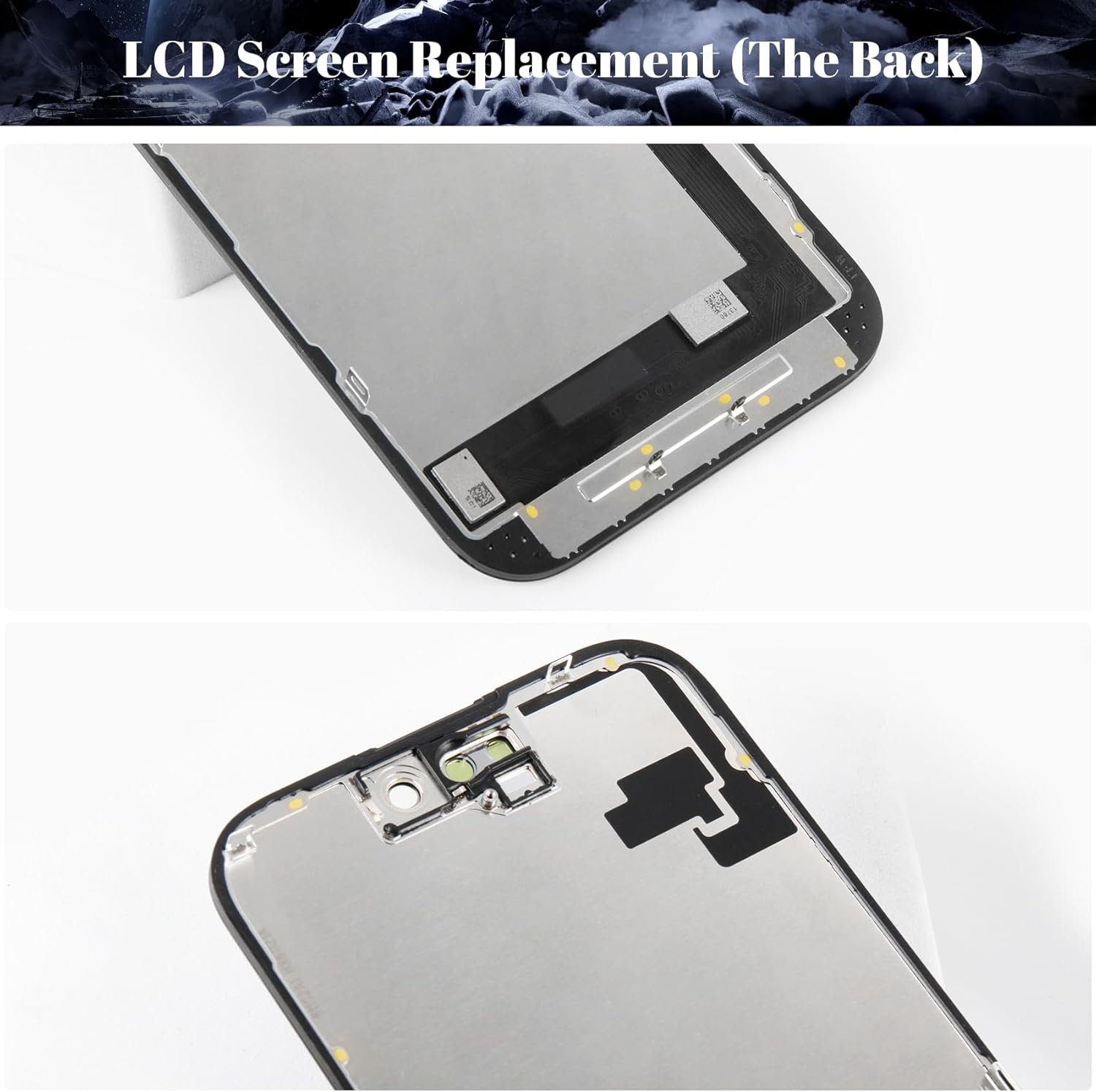 Incell - Display LCD per iPhone 16 A3287 (Nero) - immagine 4