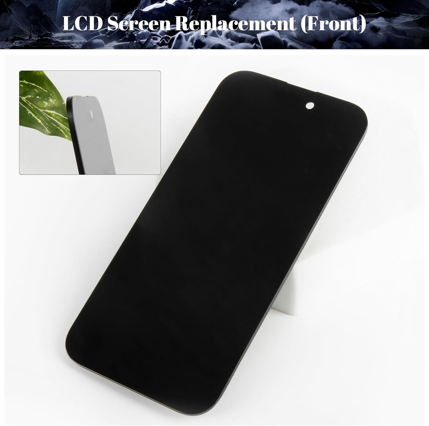 Incell - Display LCD per iPhone 16 A3287 (Nero) - immagine 6