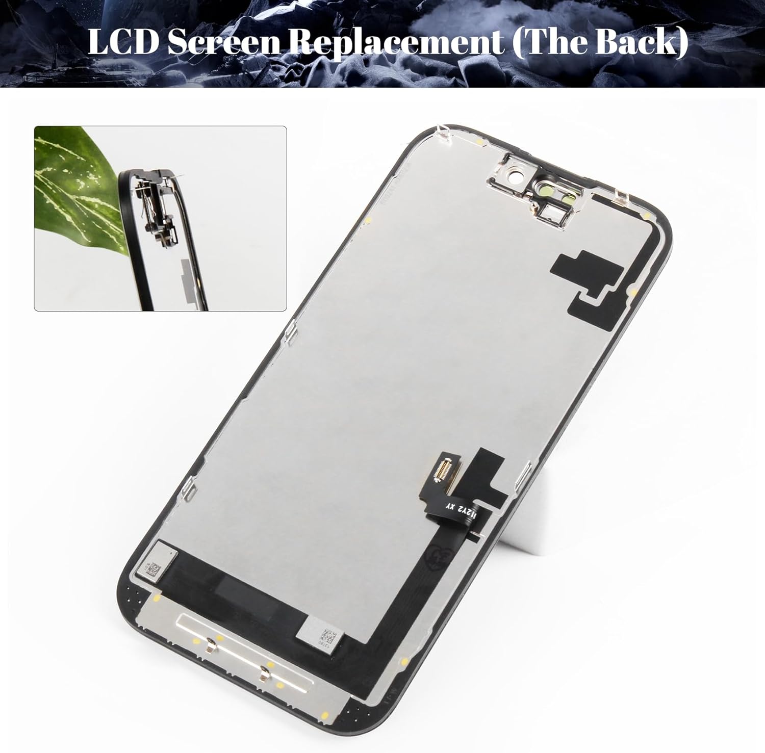 Incell - Display LCD per iPhone 16 A3287 (Nero) - immagine 7