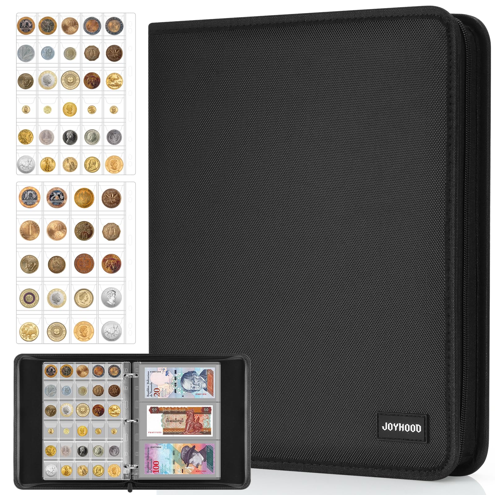 Joyhood Raccoglitore per Monete e Banconote