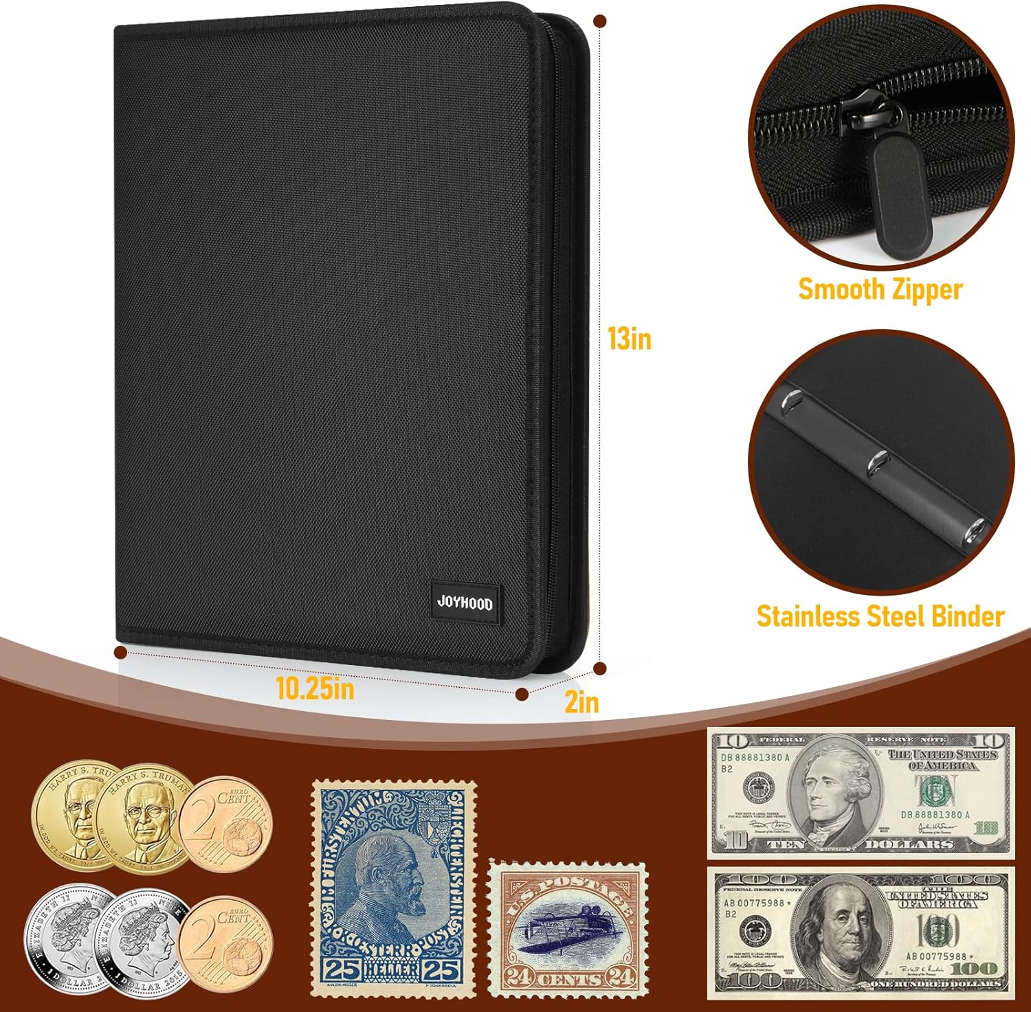 Joyhood Raccoglitore per Monete e Banconote - immagine 3