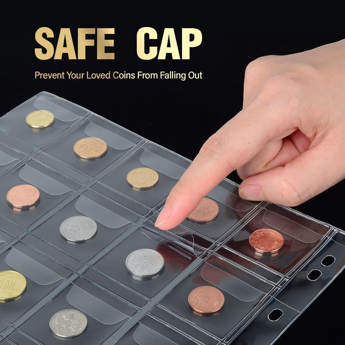 Joyhood Raccoglitore per Monete e Banconote - immagine 6