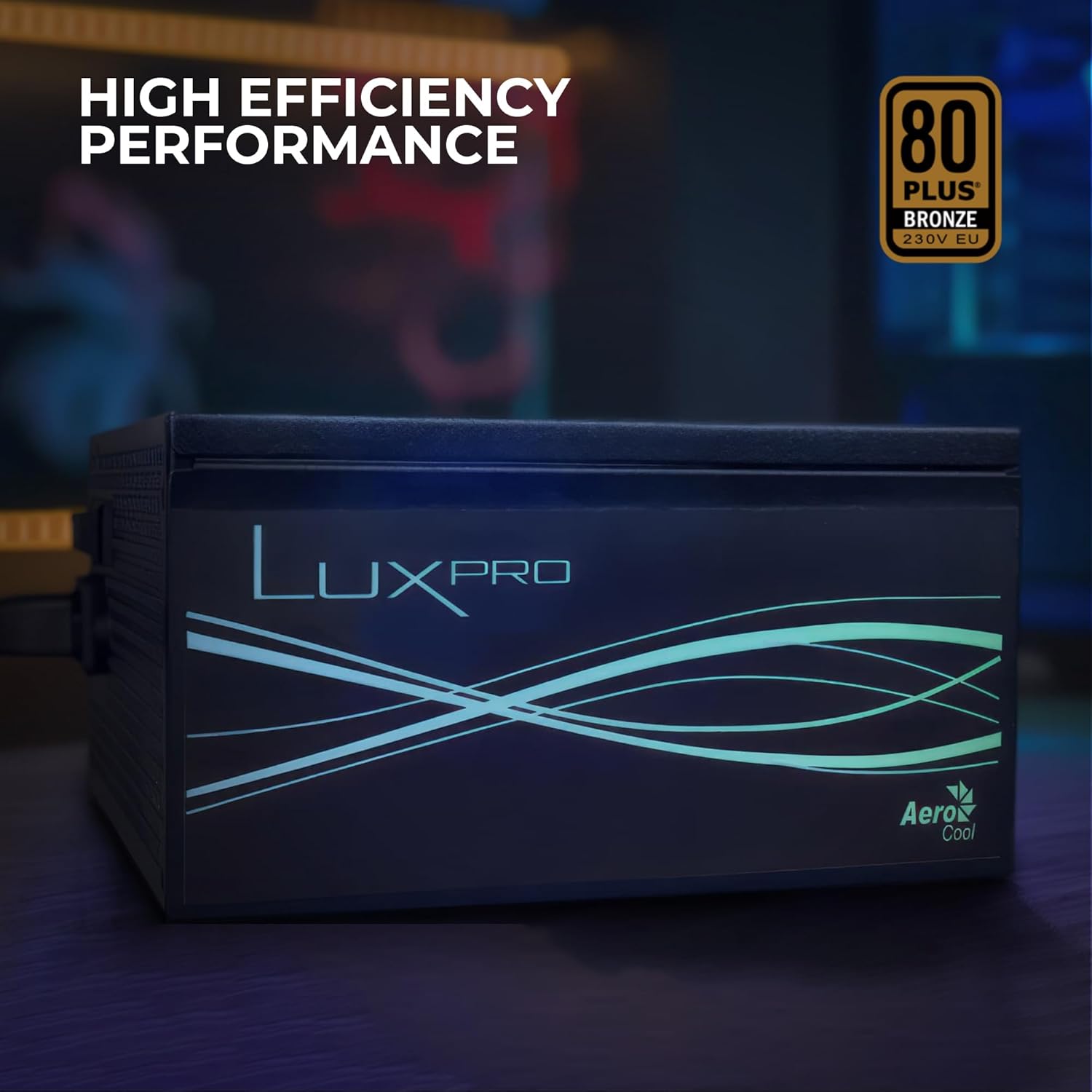 Aerocool LUXPRO550 - Alimentatore 550W 80 Plus Bronze - immagine 2