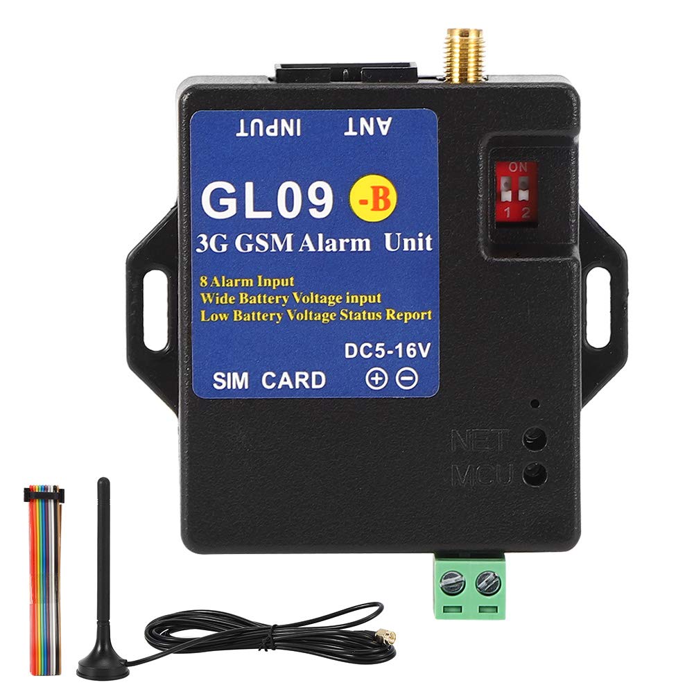 Allarme GSM GL09‑B 3G a 8 Ingressi Wireless