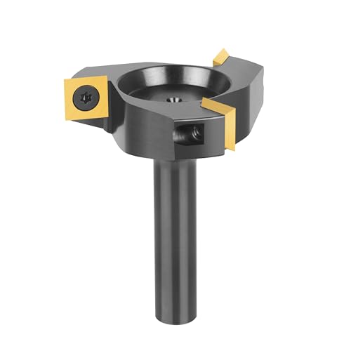 SpeTool Fresa per Spianare Legno 12mm Gambo, Taglio 60mm