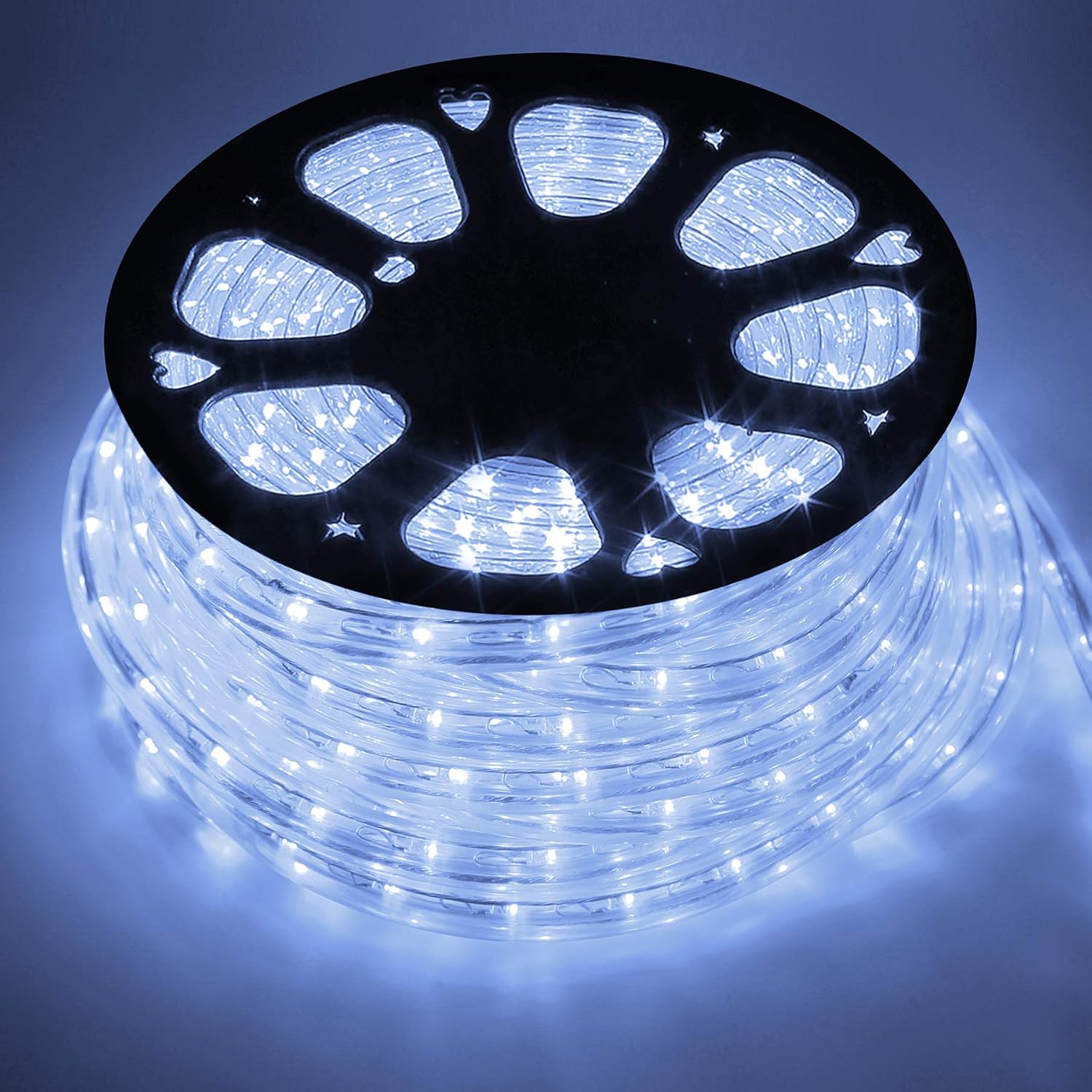 COCOMIA Tubo Luminoso LED Flessibile 50M, Bianca Fredda - immagine 1