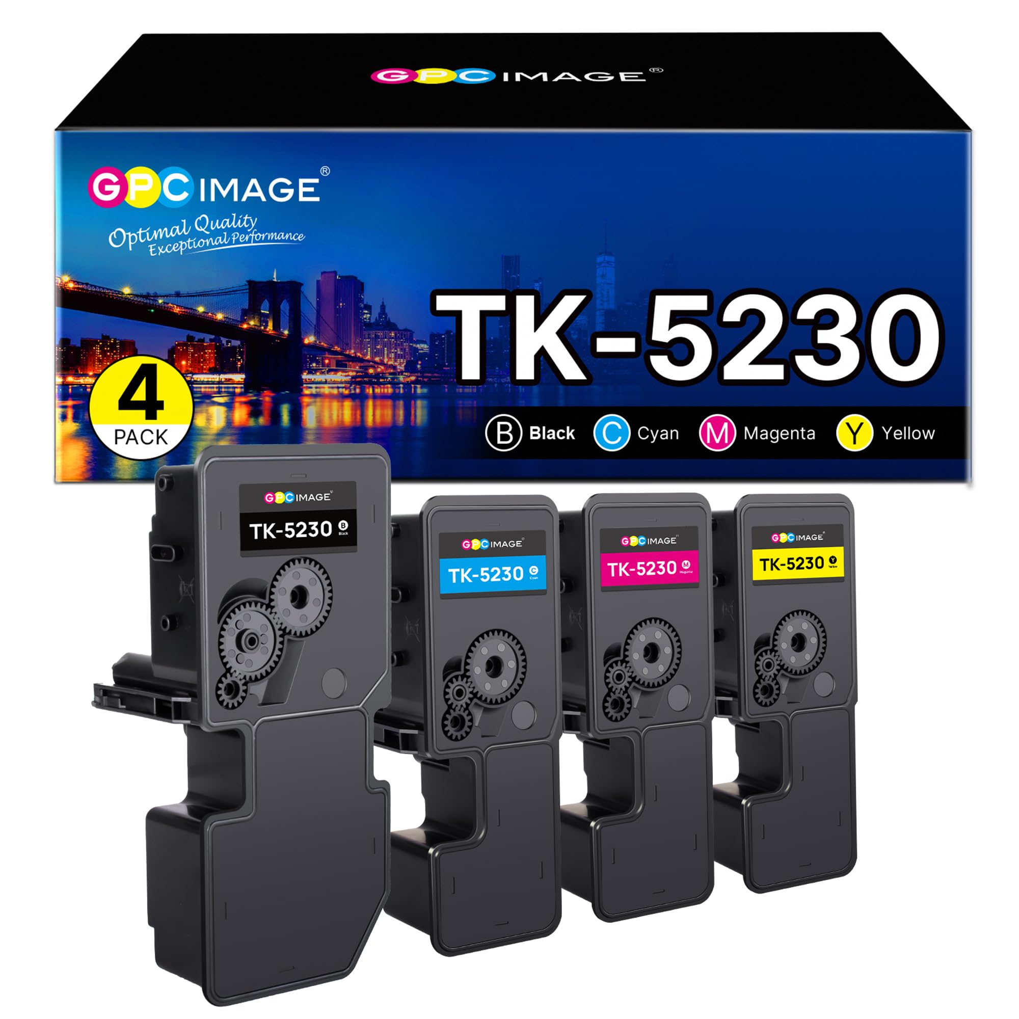 Gpc Image TK5230 TK-5230 Cartucce (4 pezzi)