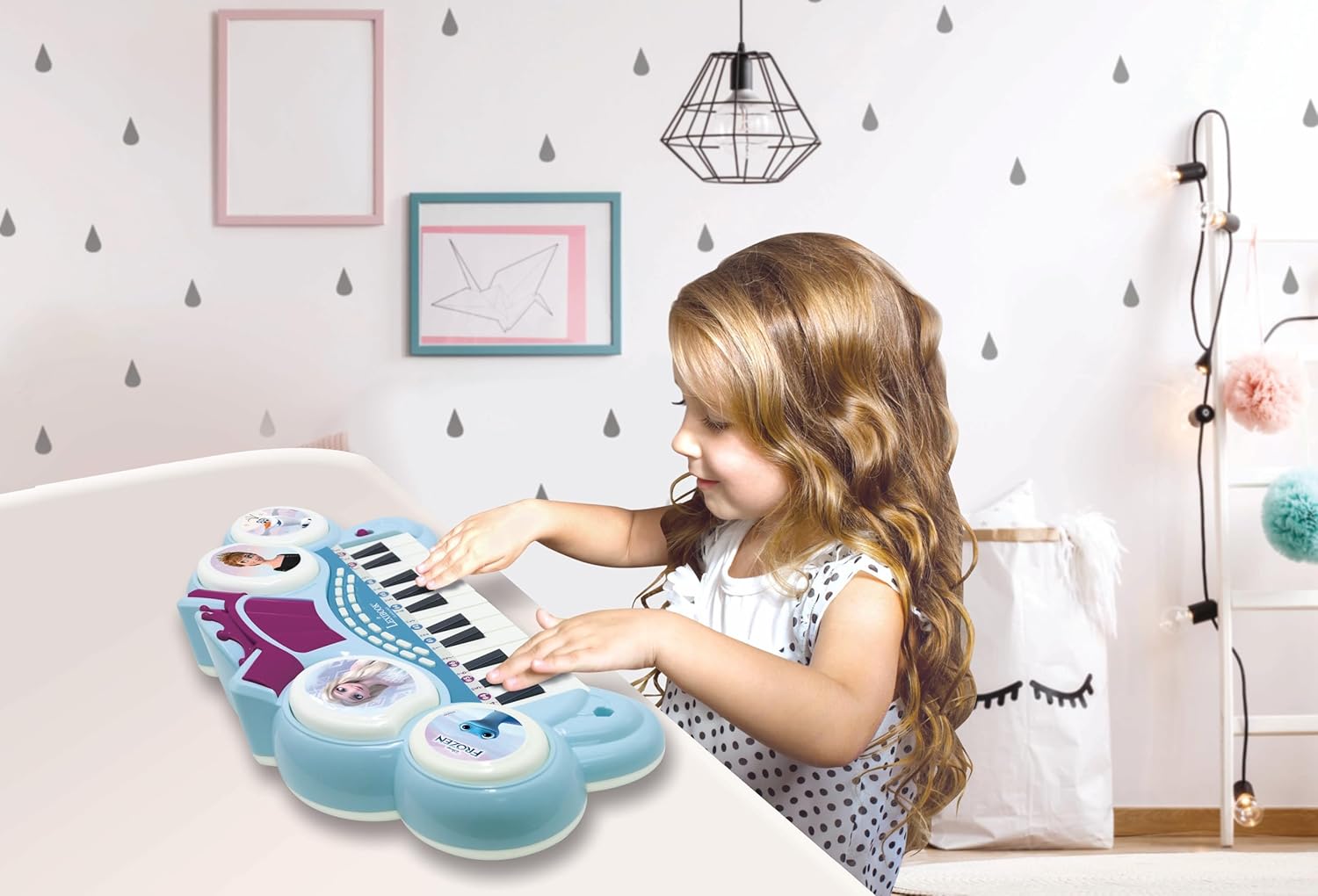 Lexibook Frozen Tastiera Elettronica, Viola/Blu - immagine 3