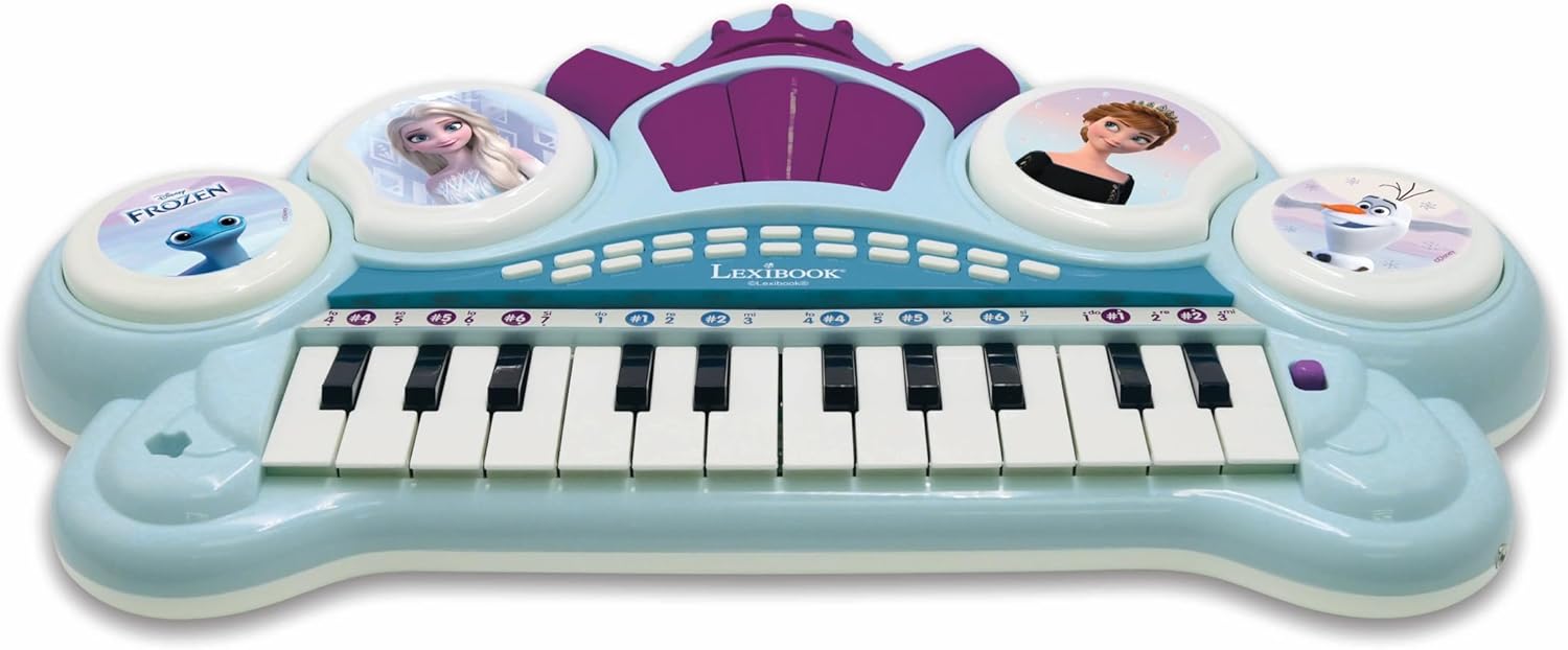 Lexibook Frozen Tastiera Elettronica, Viola/Blu - immagine 6