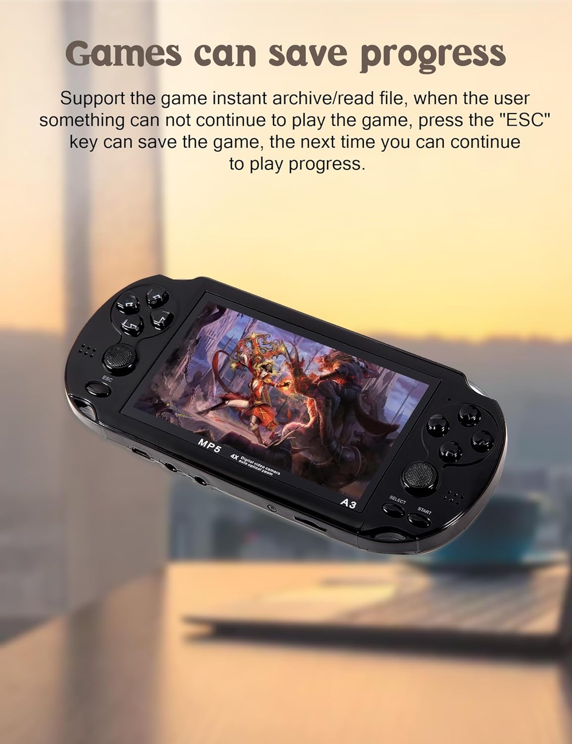 Czt Console Videogiochi Portatile 4,3 pollici 8GB - immagine 4