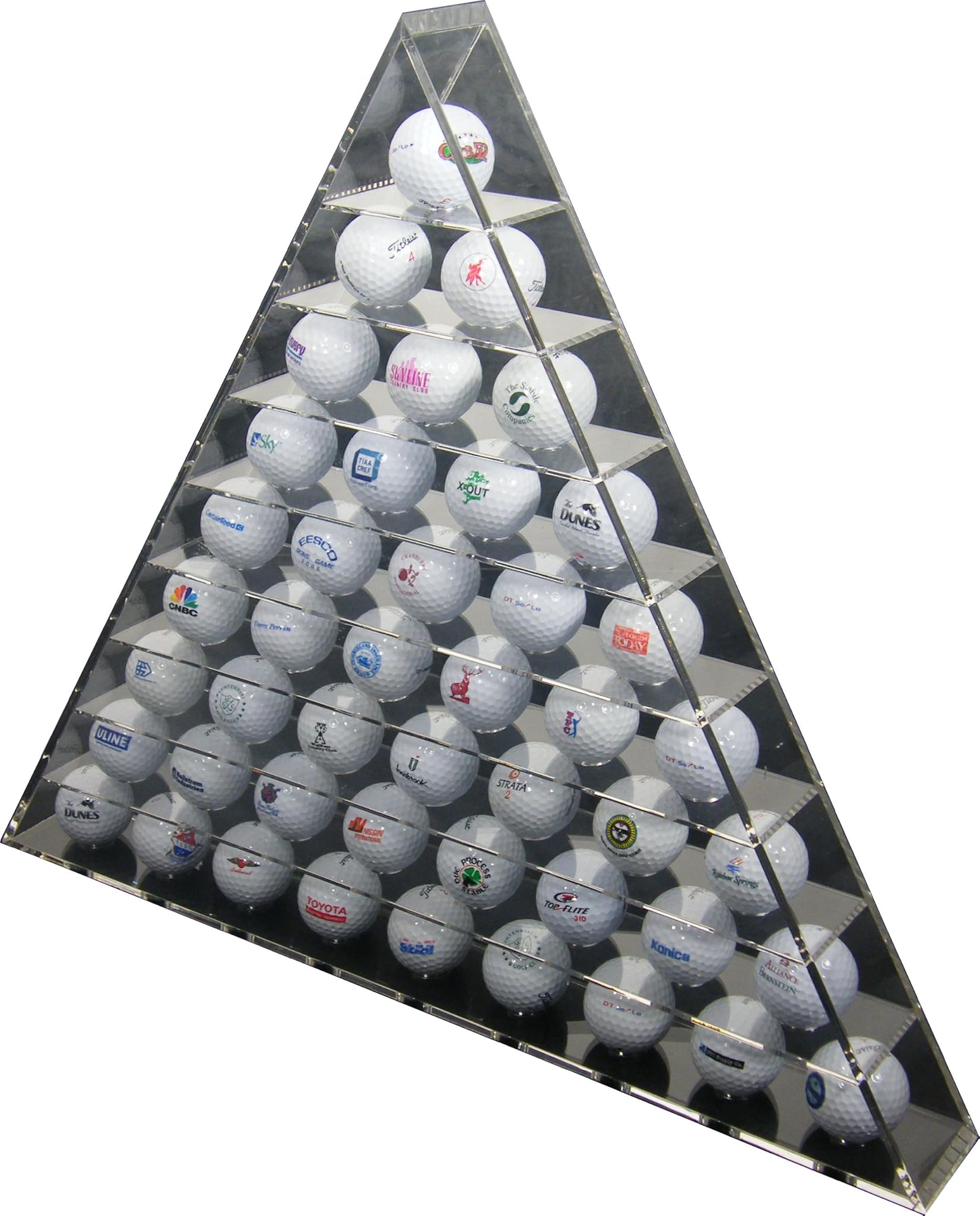 Longridge Perspex Showcase per 45 Palline da Golf