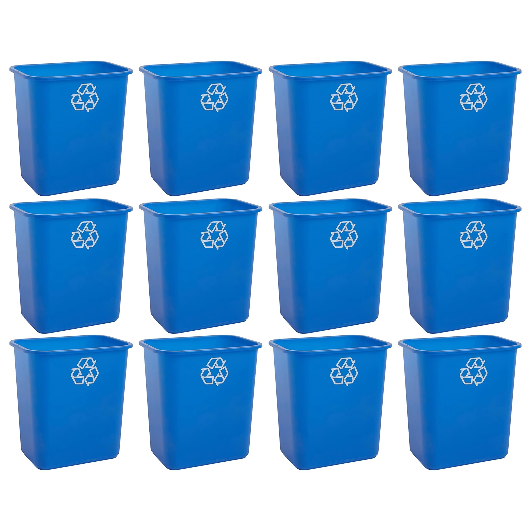 United Solutions Cestino per Riciclaggio 7 Litri, Blu