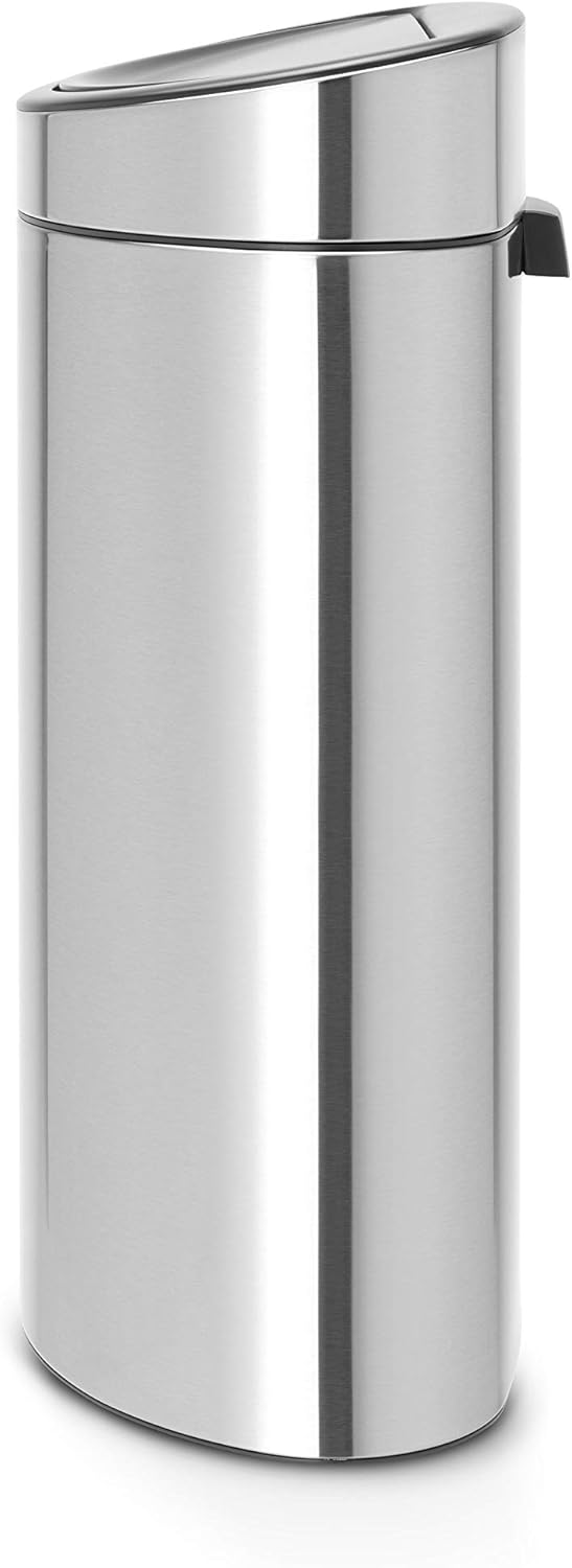 Brabantia Touch Bin New Pattumiera Anti-Impronte, 40 l, Inox Satinato FPP