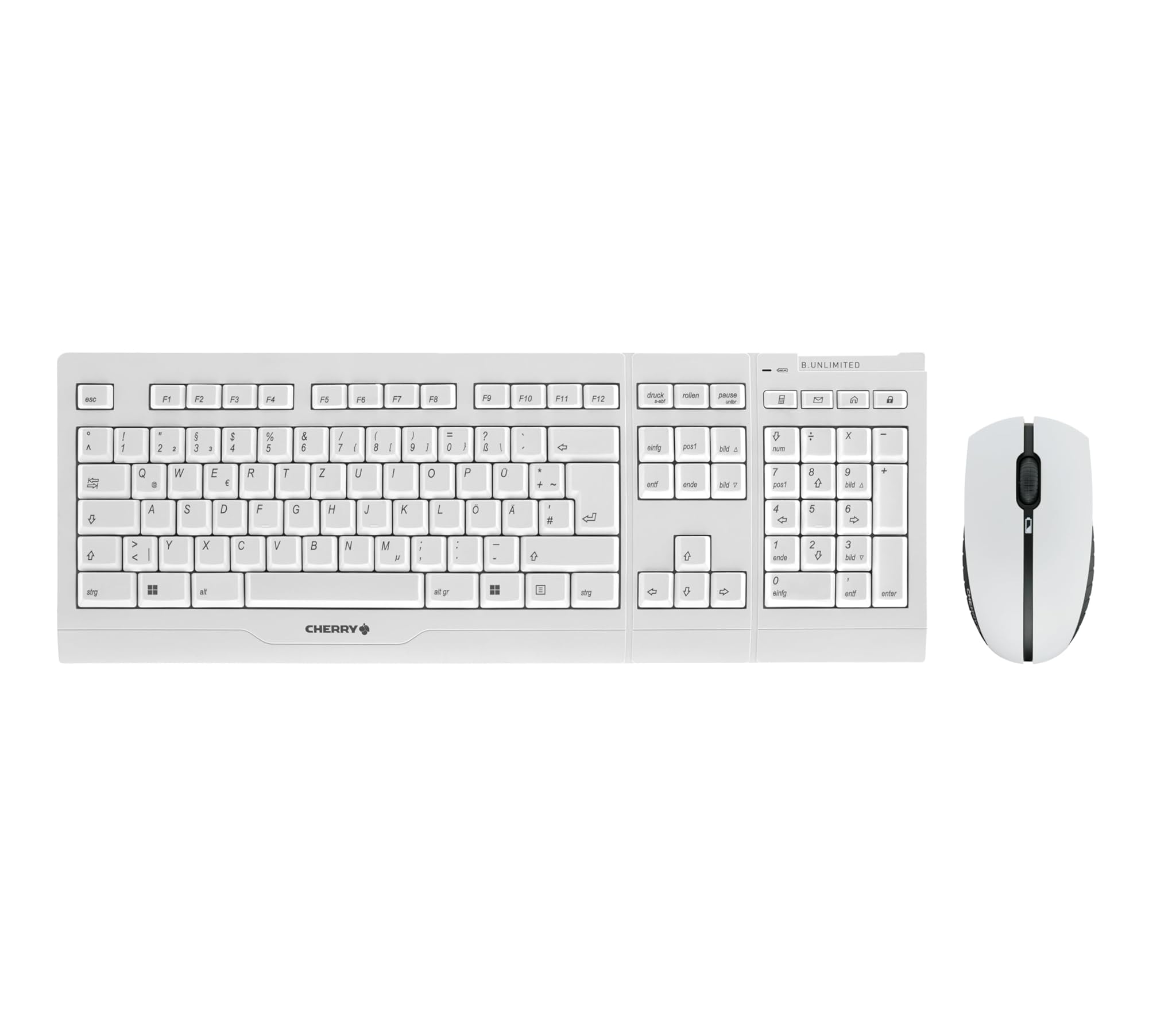 Cherry B.UNLIMITED 3.0 - Set Tastiera e Mouse Wireless