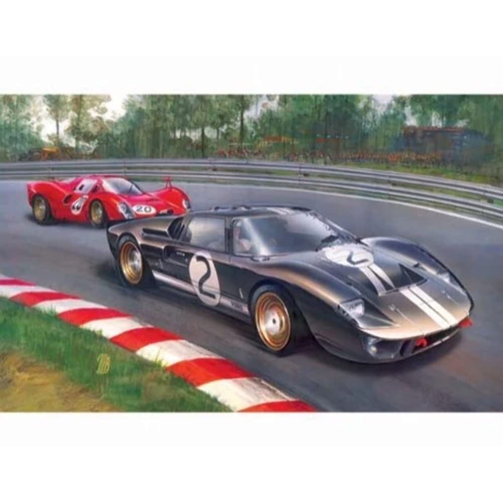 Trumpeter -Modellino Ford GT 40 MK.II Scala 1:12 (Tru05403)