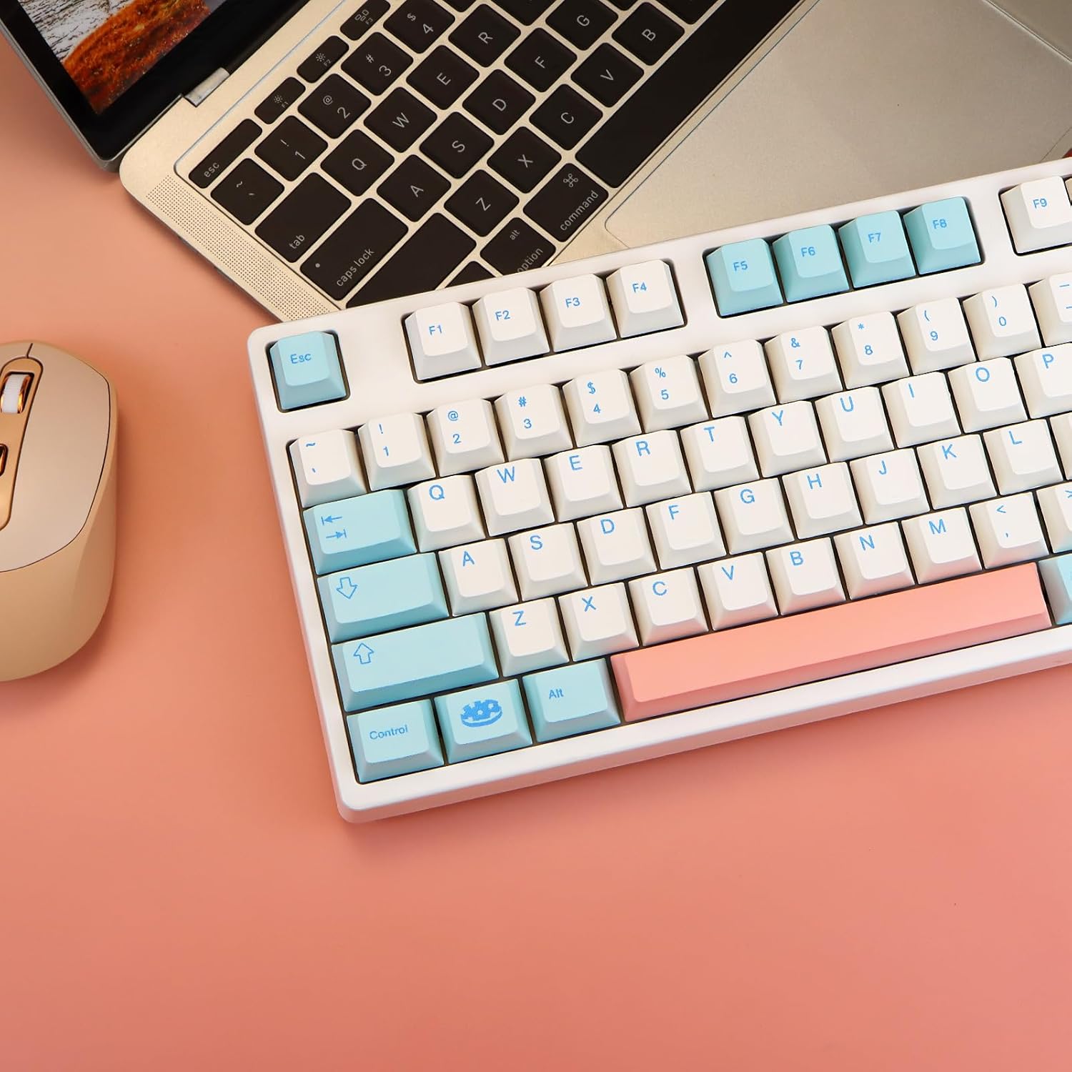 Molgria GMK Keycap PBT Cherry Profile Dye Sublimation - immagine 3