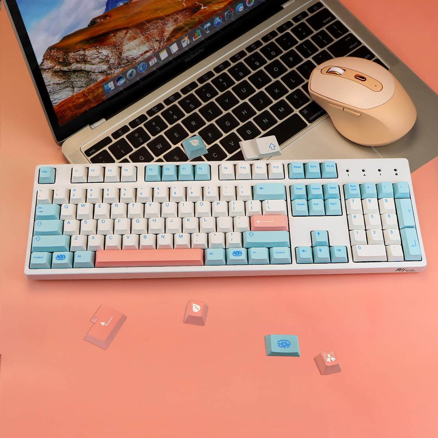 Molgria GMK Keycap PBT Cherry Profile Dye Sublimation - immagine 7