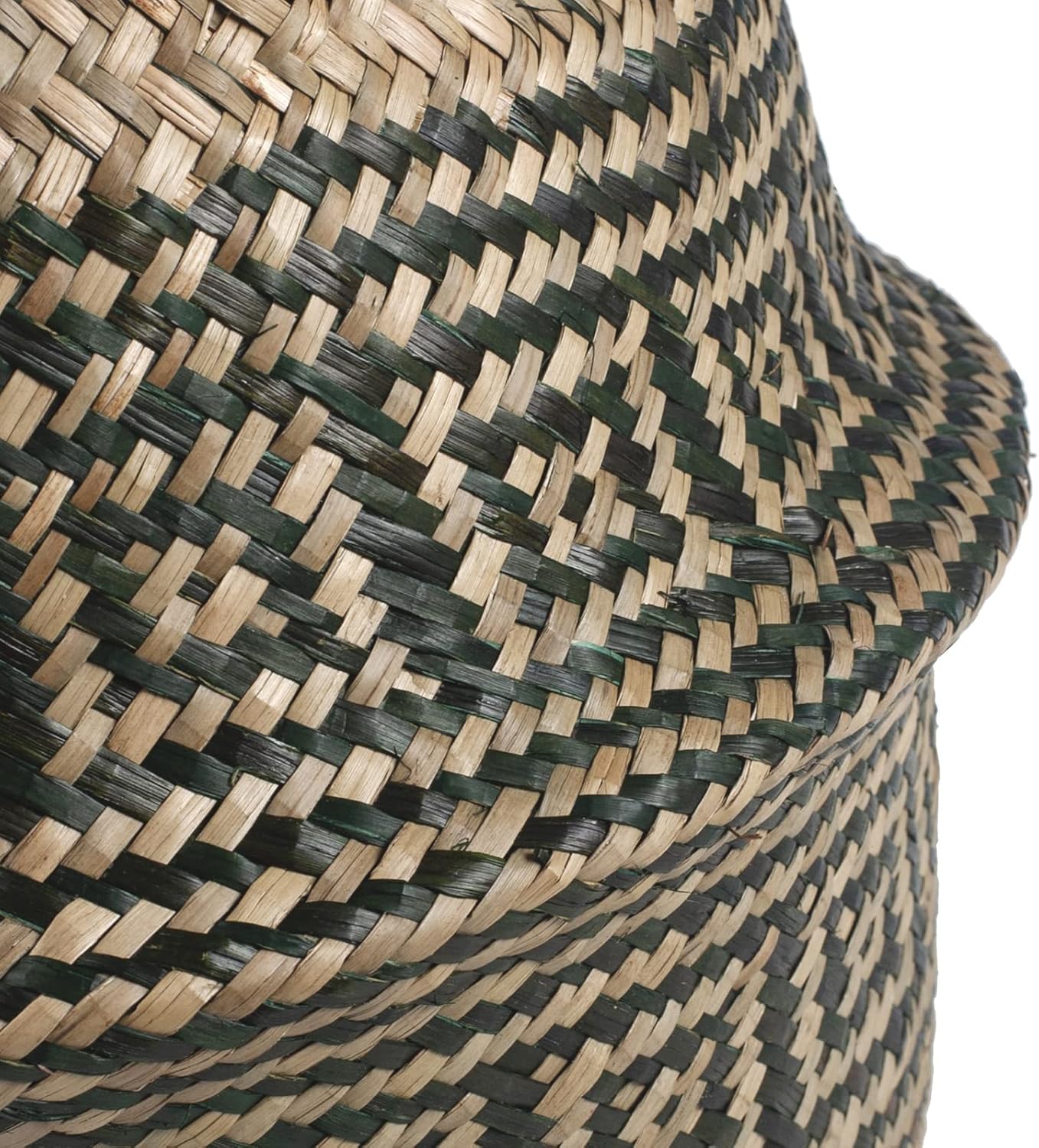 Cesto Vimini Naturale Seagrass con Manico - immagine 6