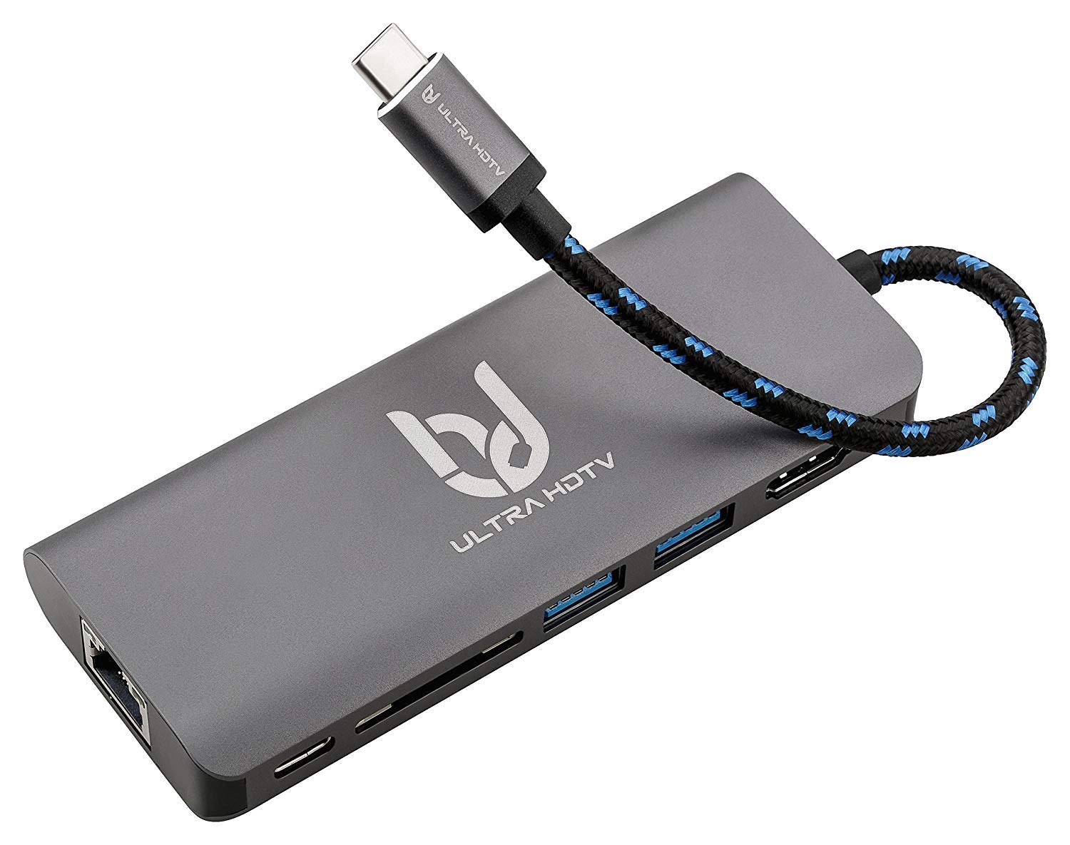 Ultra Hdtv Hub USB-C Multifunzione 60W PD | Velz