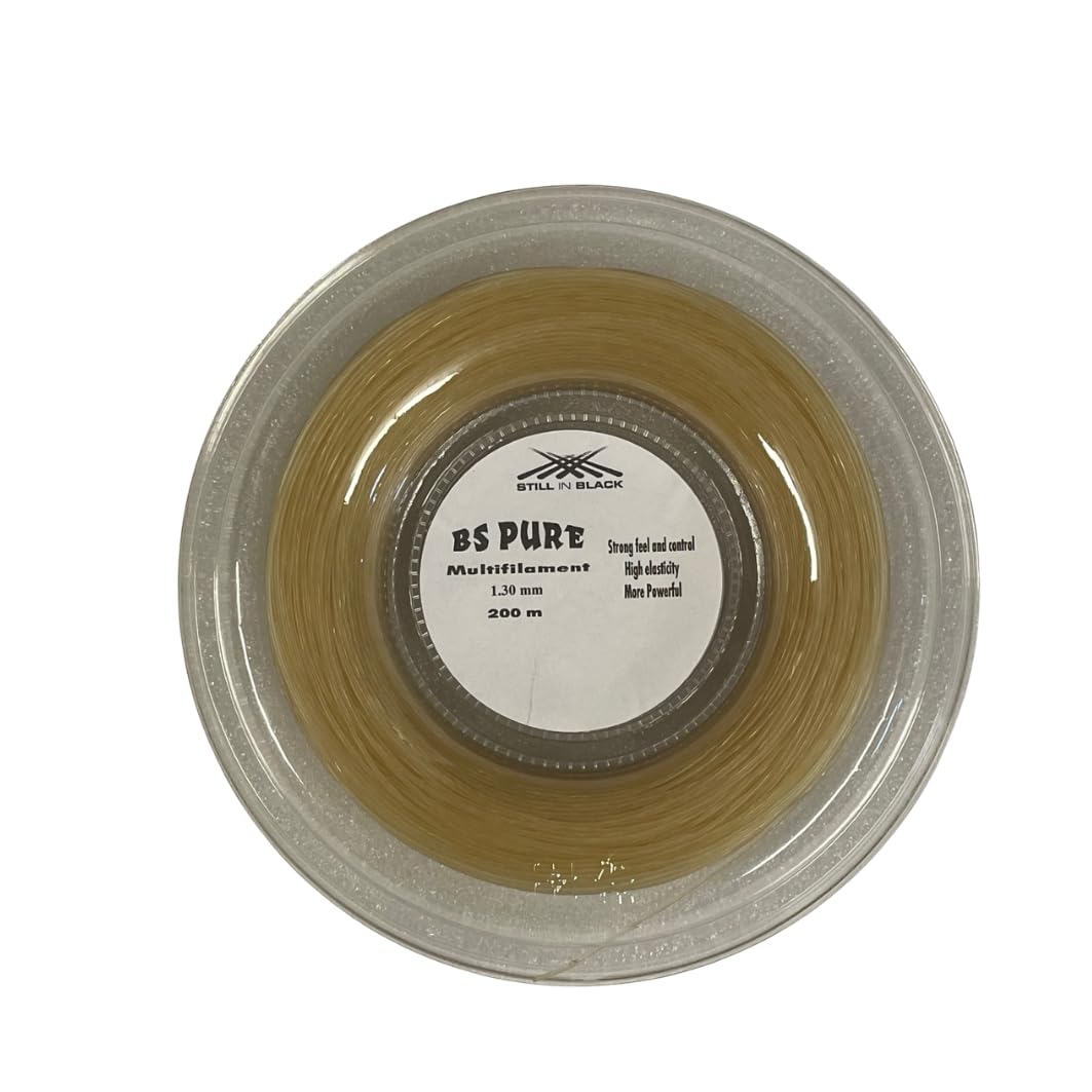 Still in Black 200 M, Bobina BS Pure 1,30 mm Unisex-Adulto, Neutro