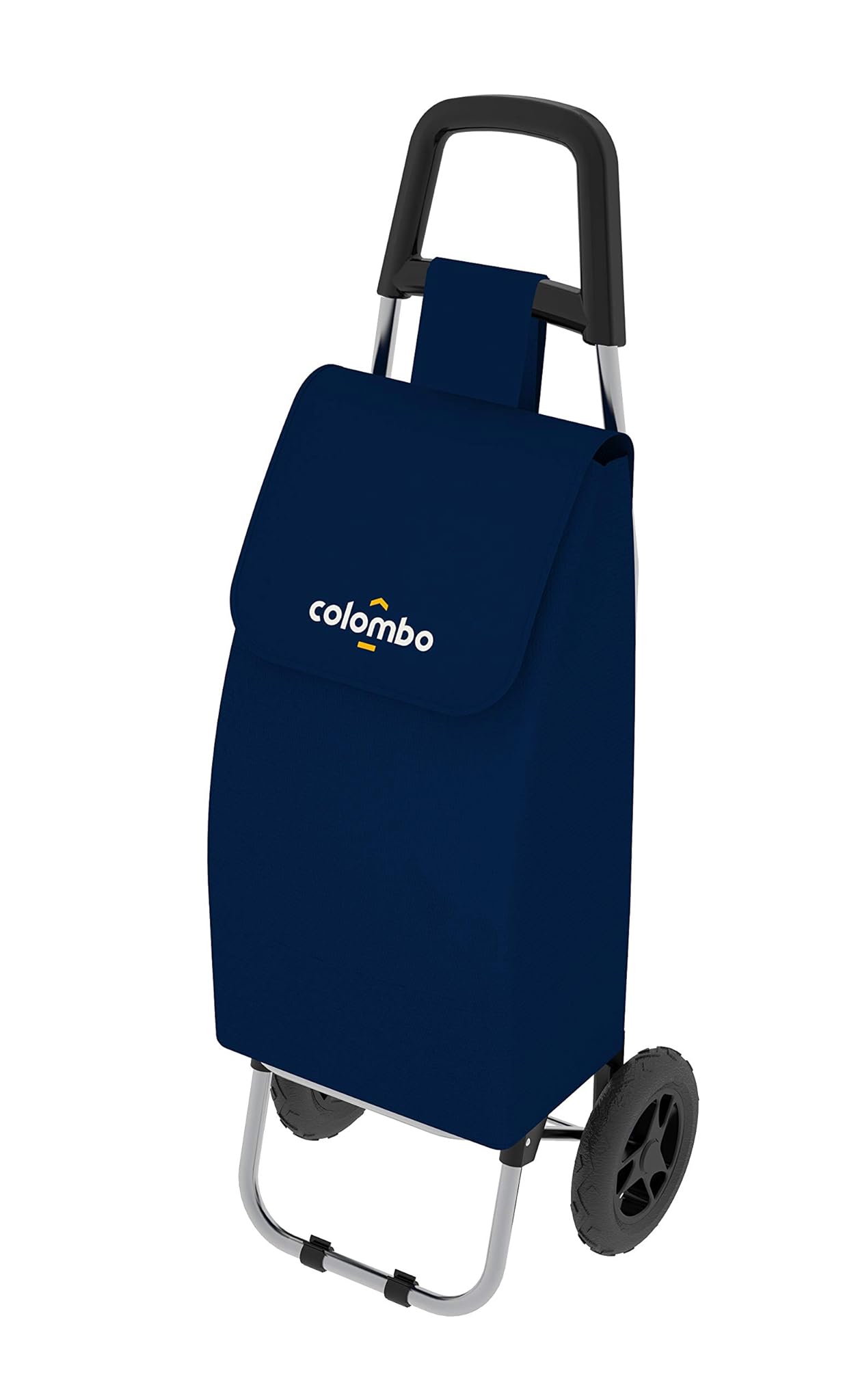 Colombo ROLLY Carrello Porta Spesa in Acciaio, Blu