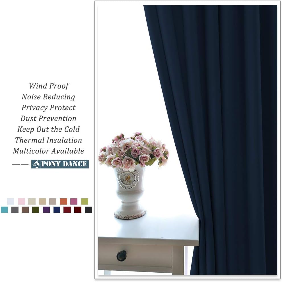 Pony Dance Tenda Oscurante 2 Pezzi Blu Scuro - immagine 8