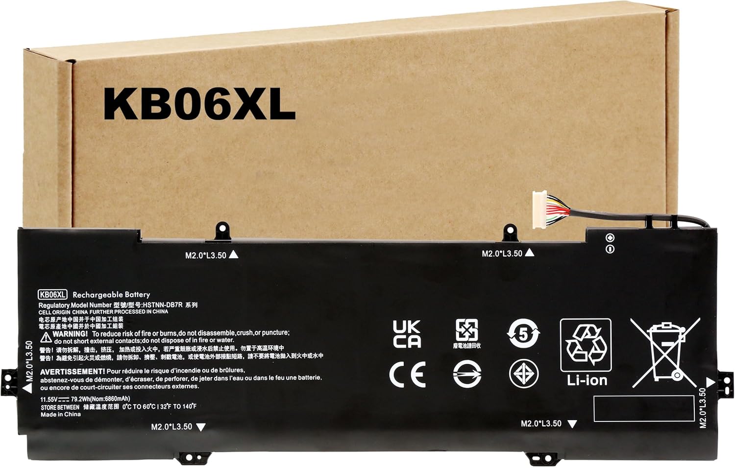 Blesys 902401-2C1 Batteria per HP Spectre x360 - immagine 1