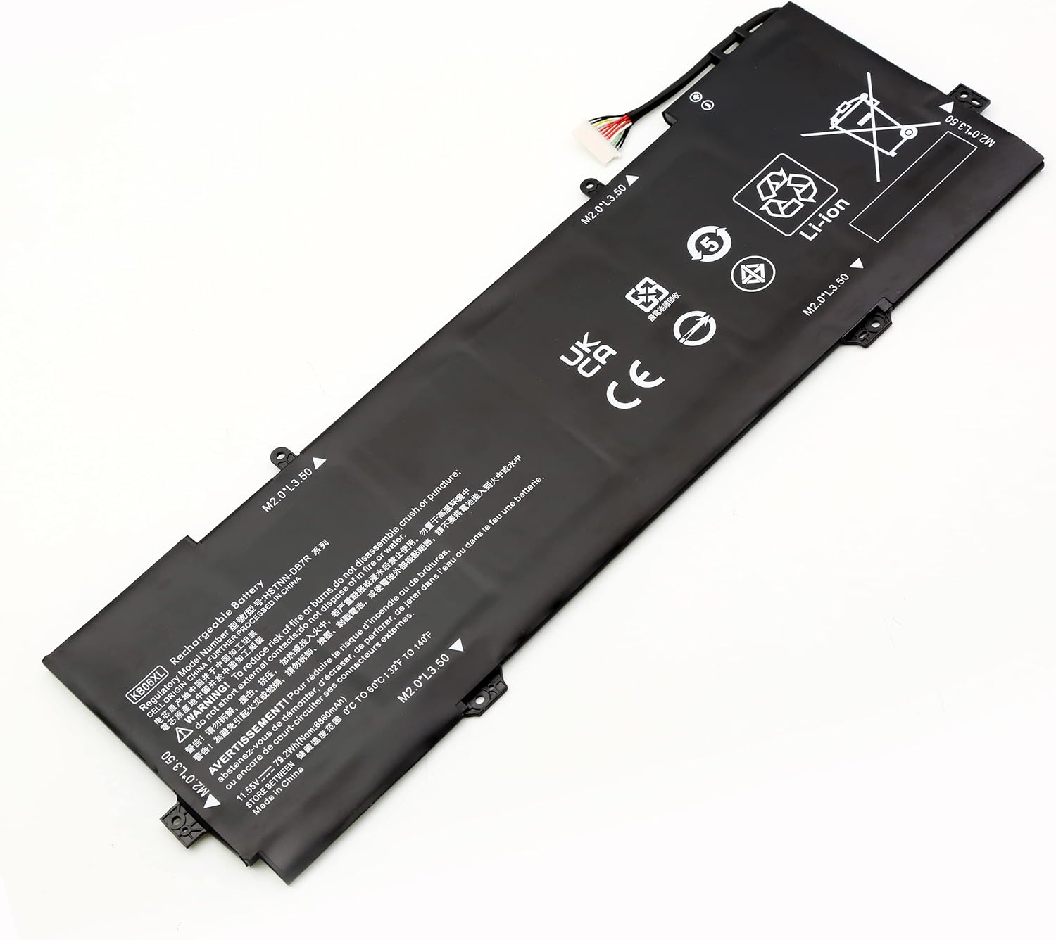 Blesys 902401-2C1 Batteria per HP Spectre x360 - immagine 2