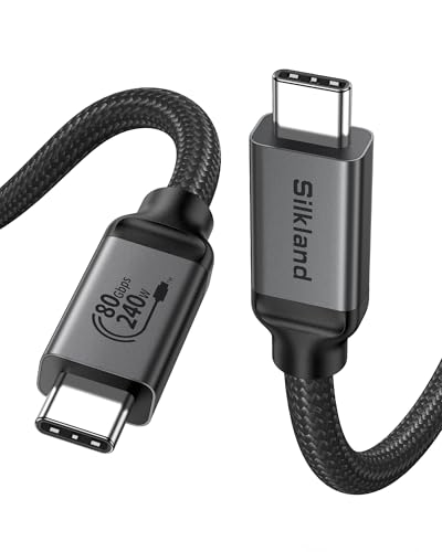 Silkland 80Gbps USB4 V2.0 Cavo Thunderbolt 5 3M